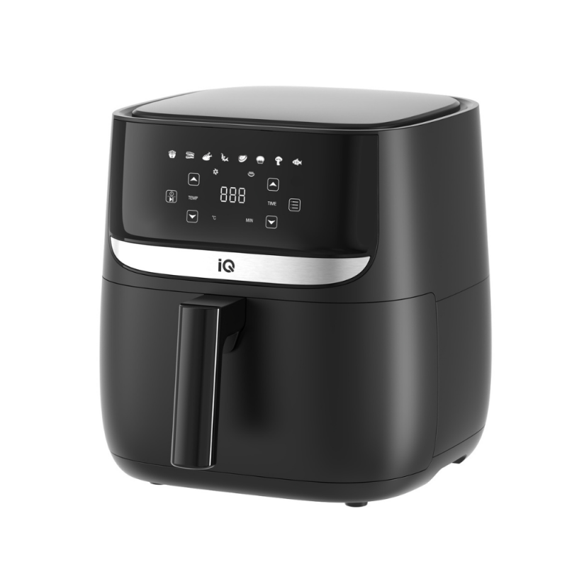 IQ AF-002 Φριτέζα Αέρος με Αποσπώμενο Κάδο XL 5.7lt 1700W Μαύρη